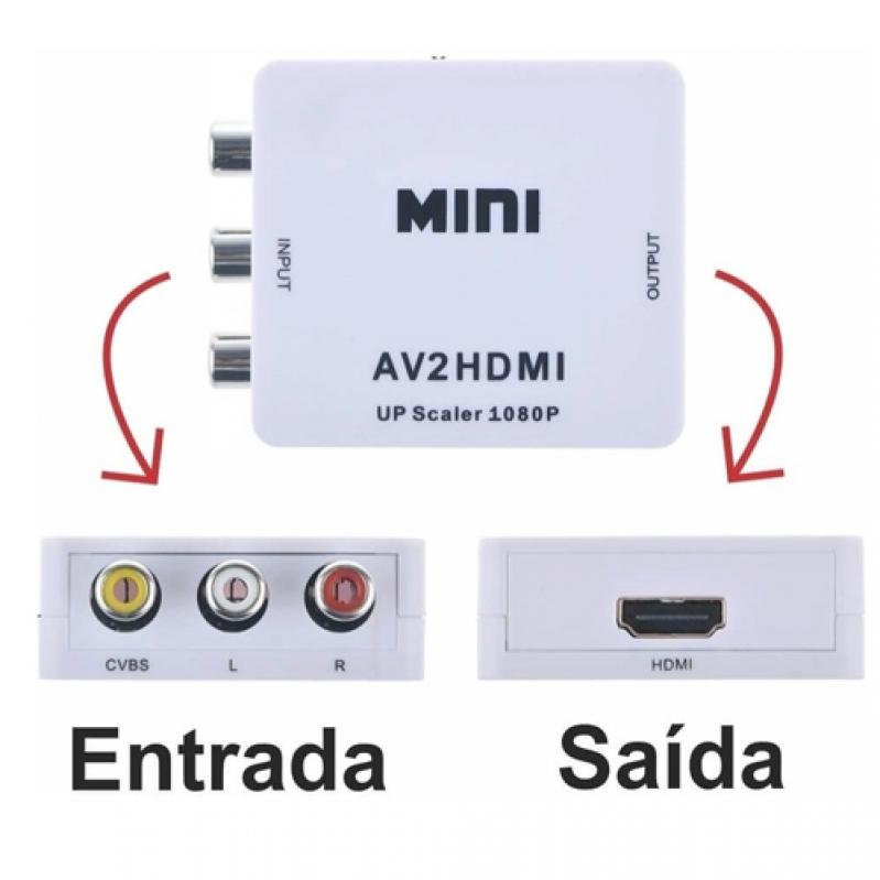 Conversor De Vídeo Vga P/ Hdmi (Áudio) - Mtv-612 - Tomate