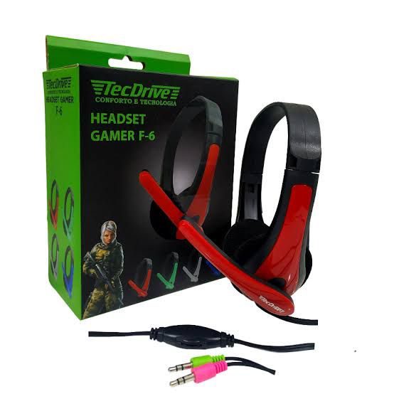 Headset Gamer - F-7 - Tecdrive