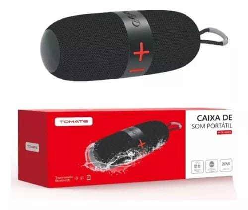 Caixa De Som Portatil - Mts-6003 - Tomate