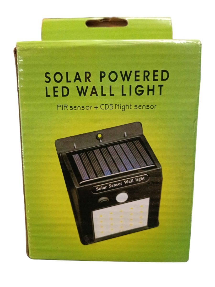 Luz De Parede Com Led De Alimentação Solar