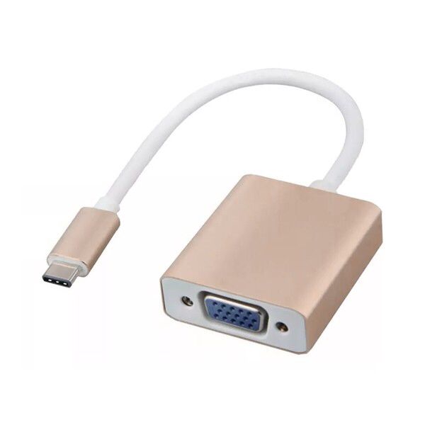 Adaptador Tipo C P/ Vga - Tomate - Mtc-7104