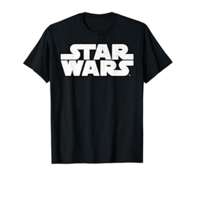 Camiseta Star Wars Logo Preto Fem  - Bl G - Clube Comix
