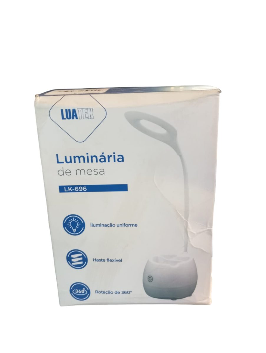 Luminária De Mesa Lk-696 - Luatek