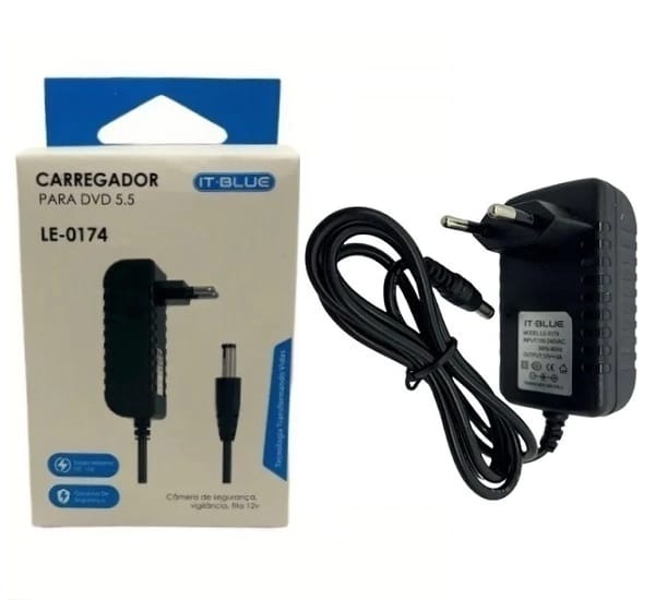 Fonte 12v 3a - Le-0174 - It-Blue