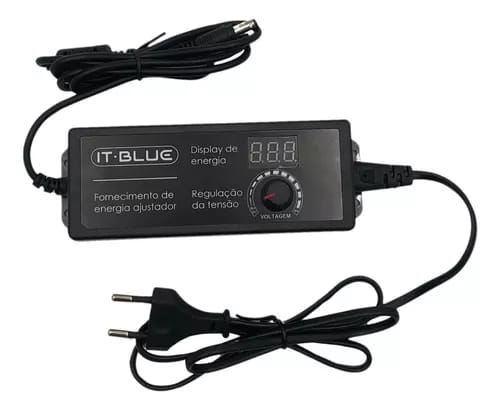 Fonte De Alimentaçao Digital Ajustavel 5 A 12v - Le-0186