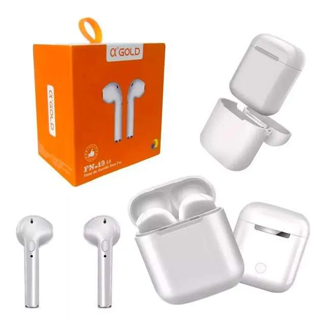 Fone de ouvido bluetooth - FN-19 - Gold