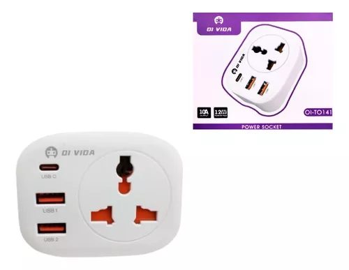 Tomada Conversor Com 2 Usb Tipo C - Oi-to141 - Oi Vida