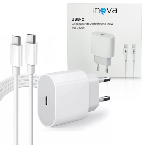 Carregador Completo Tipo C C - Inova - CAR-0094 C