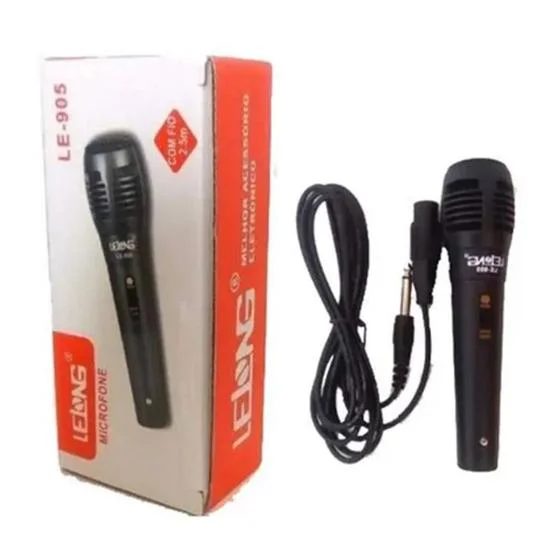 Microfone C/Fio Le-905 - Lelong