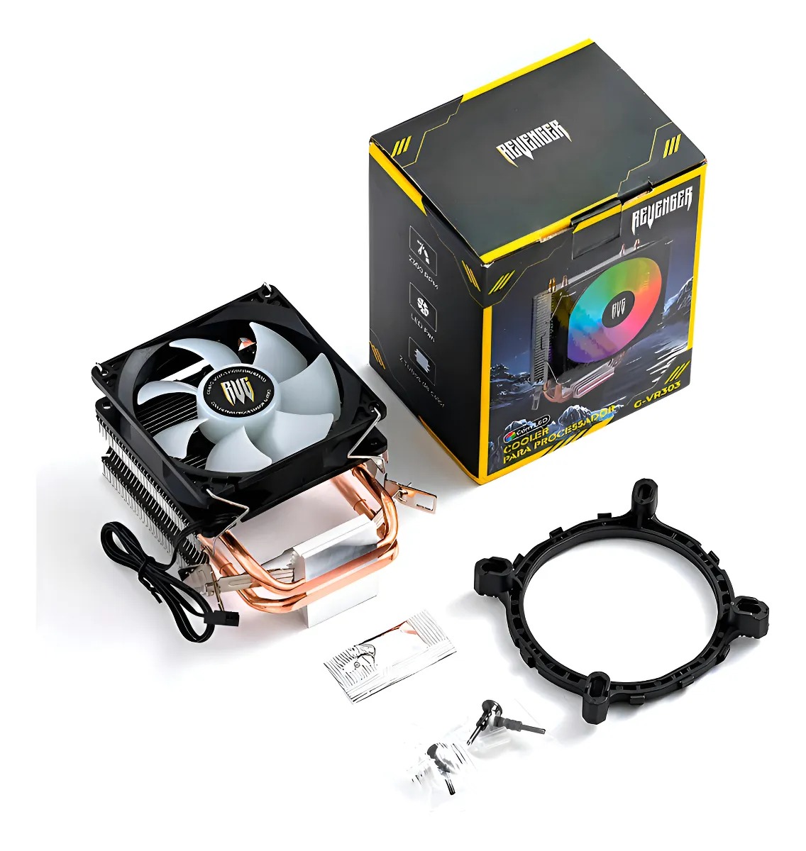 Cooler Para Processador C/ Led - G-Vr303 - Revenger