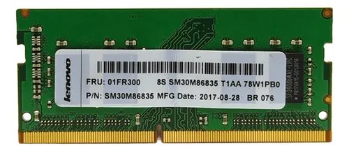 Memoria Notebook 4gb Ddr4 2400mhz - Lenovo