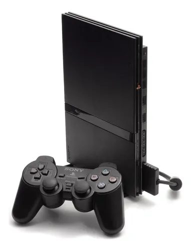 Console Playstation 2 Slim Sony (3 Jogos Fisicos de Brinde)