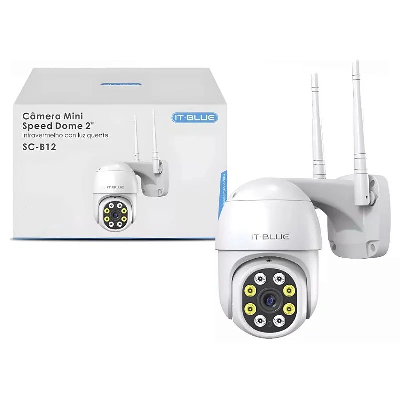 Câmera de Segurança Wifi - Sc-B12 - It-Blue