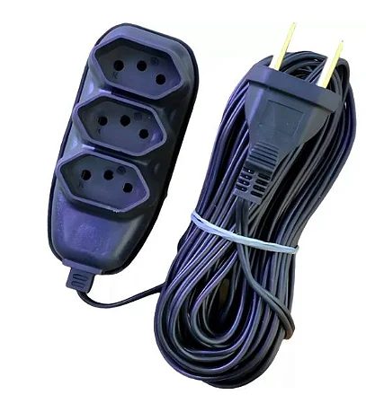 Extensão 3 Tomadas 5m - Eletro G3