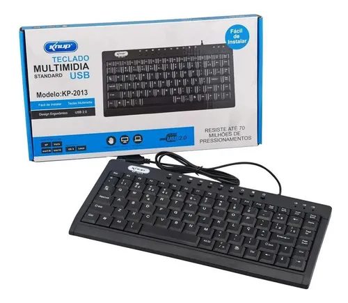 Teclado Com Fio - Kp-2013 - Knup