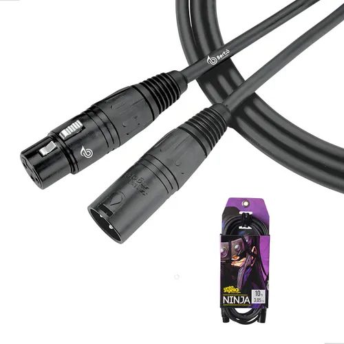 Cabo De Microfone Xrl P/ Xrl - 3m - Santo Angelo