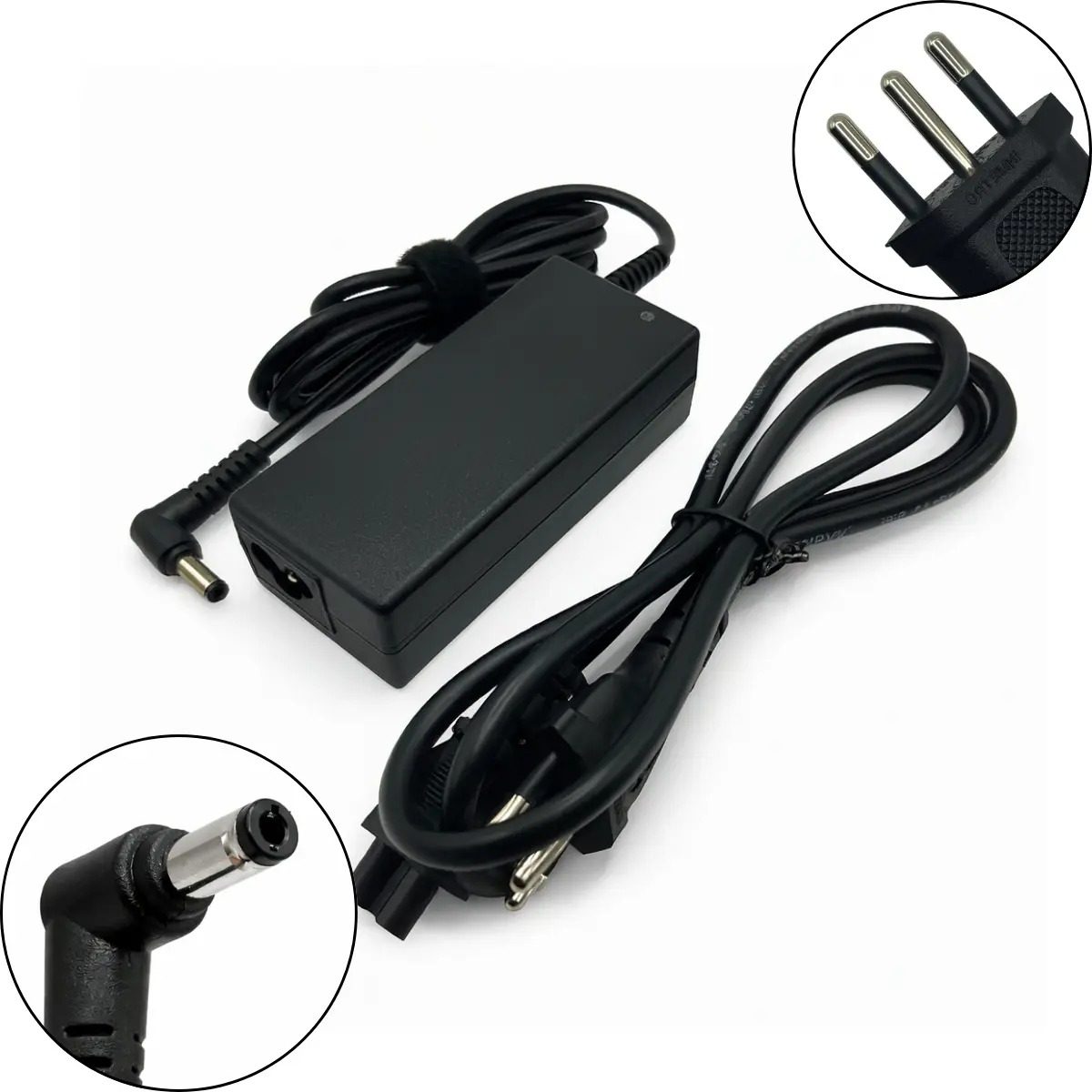 Fonte Carregador Asus 19v 3.42a (Pino Médio)