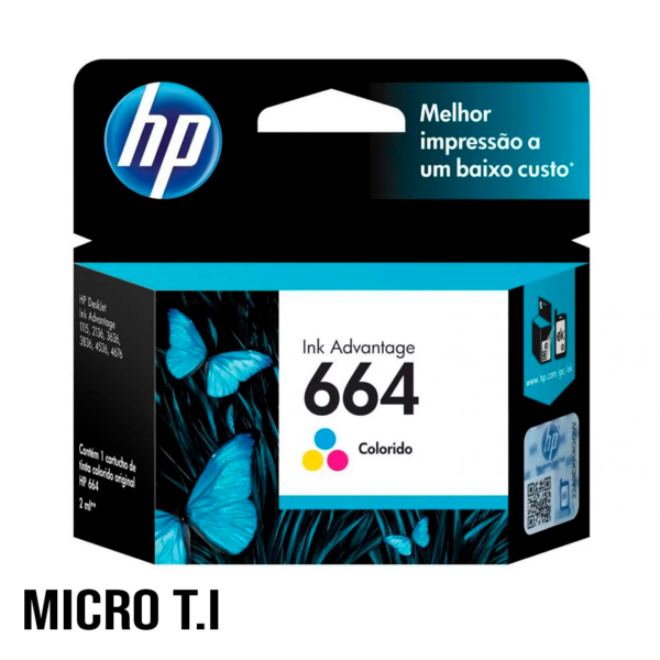 Cartucho Hp 664 Colorido