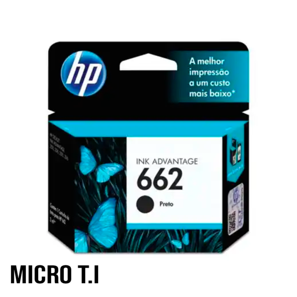 Cartucho Hp 662 Preto