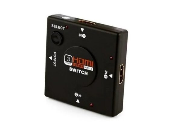 Hdmi Switch 3x1 - Tomate - Mtv-141 - Sem Caixa
