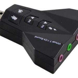 Adaptador De Som Usb 7.1 2.0 - Knup Hb-T65