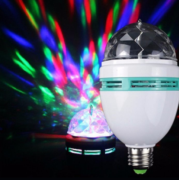 Lampada Led - Globo De Luz Giratorio