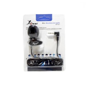 Microfone De Lapela Mt-3301 - Tomate