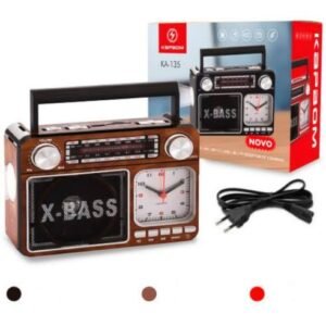 Caixa De Som E Radio Am/Fm Ka-135 - Kapbom