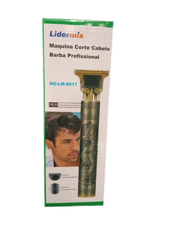 Maquina De Barbear Recarregável Lm-8017