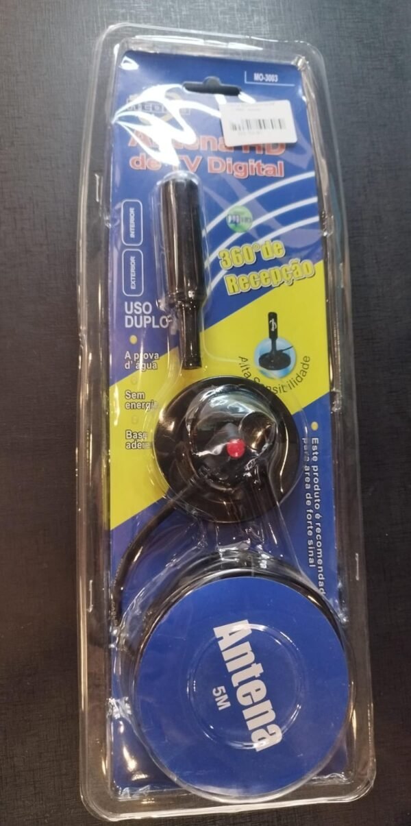 Antena Digital Interna 5m - Mo-3003 - Atomo