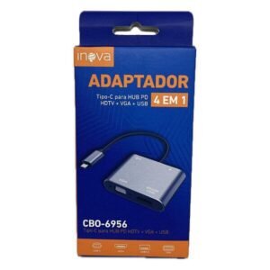 Conversor Type C 4x1 - Cbo-6956 - Inova