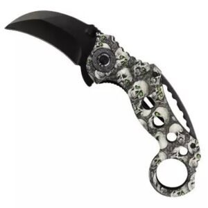 Canivete Camuflado Caveira - Ll82271