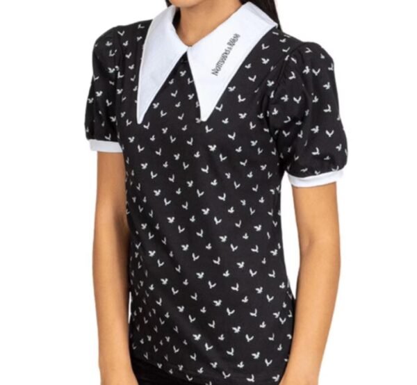 Camiseta Wandinha Cosplay Fem - Tam Blm - Piticas
