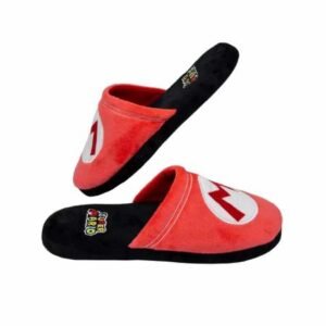 Pantufa Masc. Mario Logo
