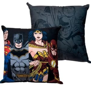 Almofada Veludo 40x40cm Liga Da Justiça