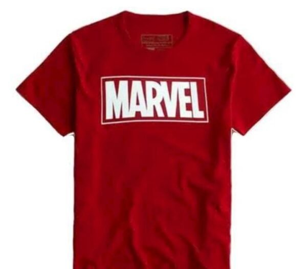 Camiseta Marvel Logo Vermelha Fem - Bl G - Clube Comix