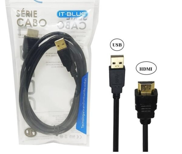 Cabo Hdmi 1.5m 3 Em 1 - Le3103