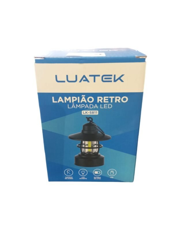 Lampada Led Lampião - LK-5811 - Luatek