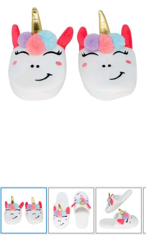 Pantufa Fem. Unicórnio