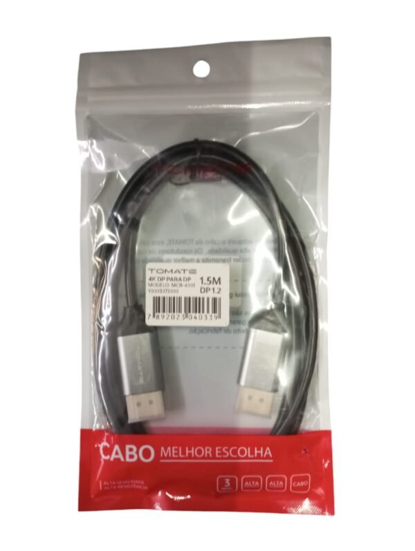 Cabo Displayport 4k 1.5m Mcb-4001 - Tomate
