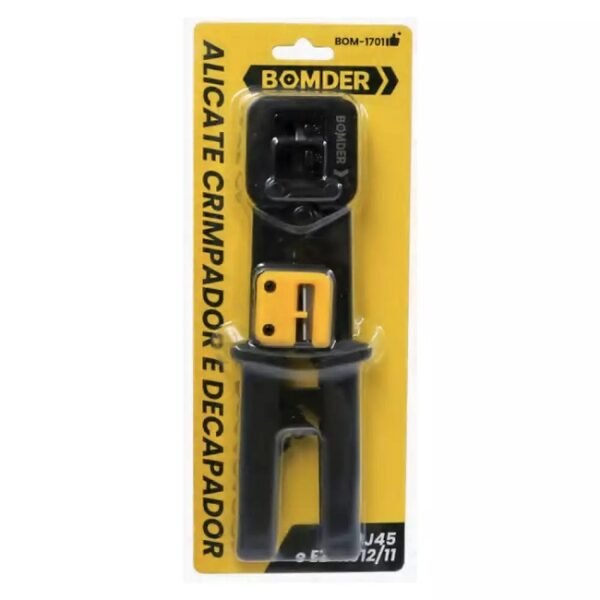 Alicate Crimpador - Bom-1701 - Bomder