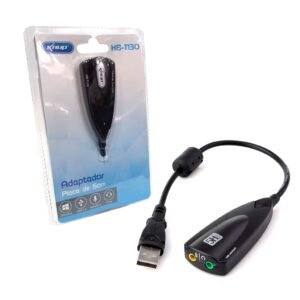 Adaptador Placa De Som Usb 2.0 - Knup - Hb-T130