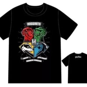 Camiseta Inf. Harry Potter Casas - Tam 10 - Clube Comix
