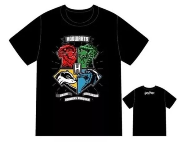 Camiseta Inf. Harry Potter Casas - Tam 10 - Clube Comix