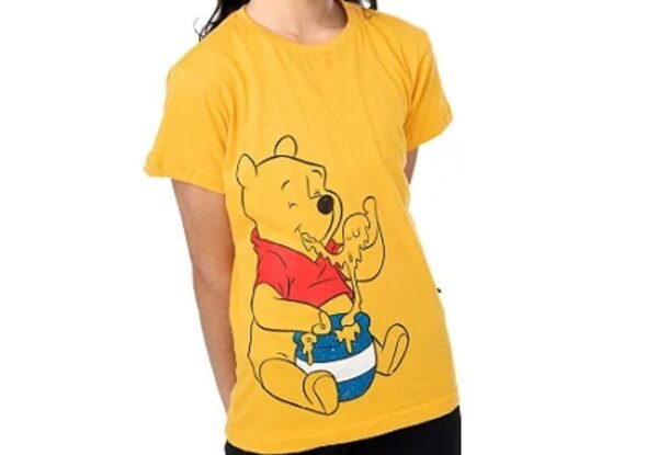 Camiseta Inf. Pooh Clássico - Tam 10  - Clube Comix