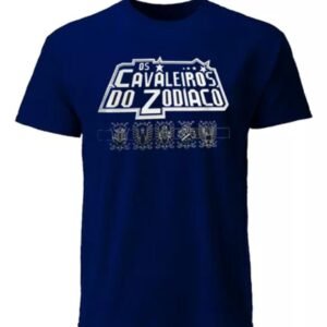 Camiseta Cavalheiros Logo Marinho - Tam M - Clube Comix
