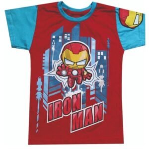 Camiseta Inf. Iron Man - Tam 08 - Piticas