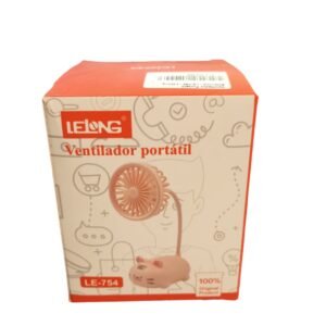 Ventilador Portátil Bichinho - Le-754 - Lelong