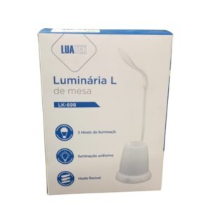 Luminária De Mesa Lk-698 - Luatek