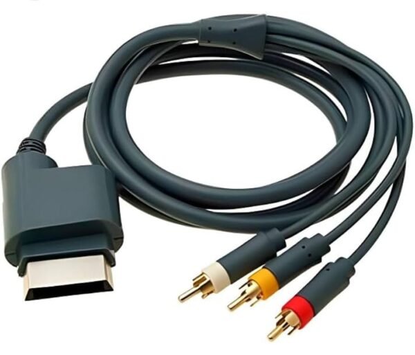 Cabo Av Rca Audio Video Xbox Slim - 2,5 Metros - Imagem 2